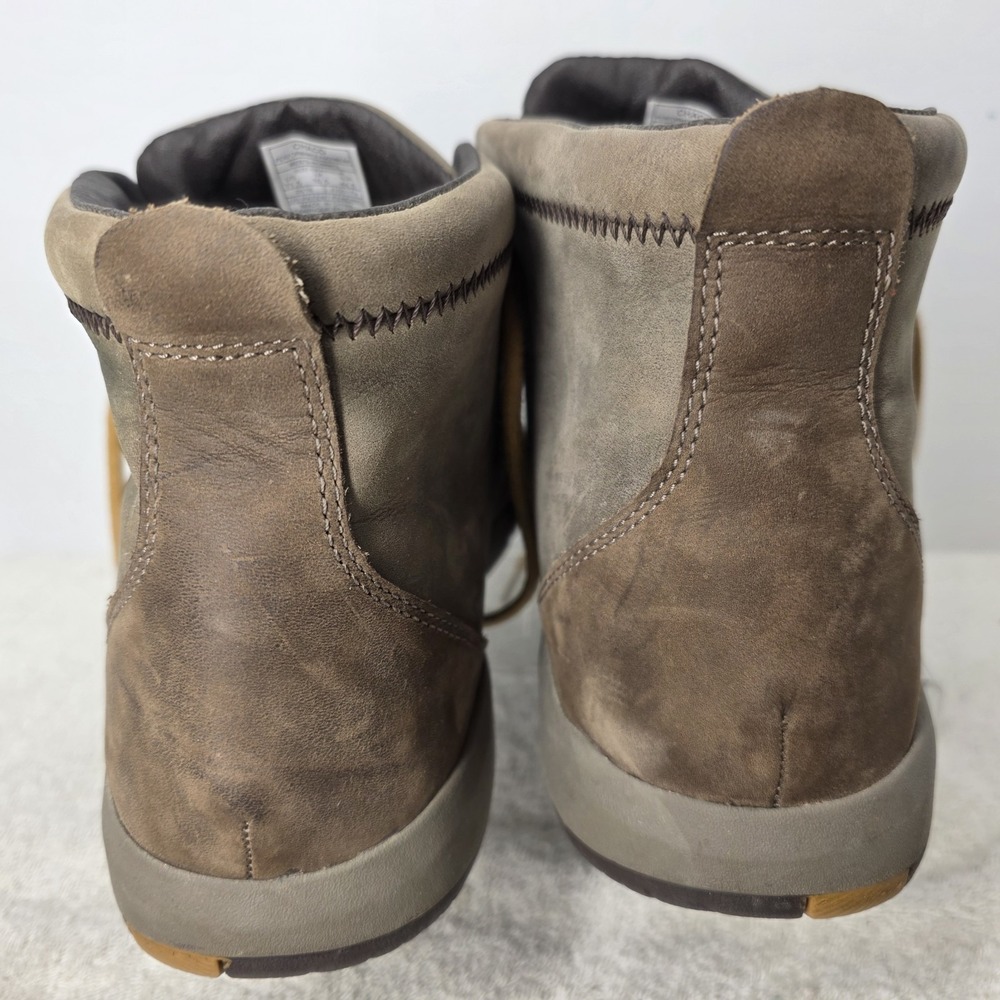 Chaco Brio Moc Toe Men's Size 11.5 Casual Lace-Up Leather Boots Brown J150179 - Picture 12 of 16